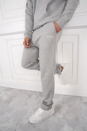 Day To Day Straight Leg TS Joggers - Grey Marl