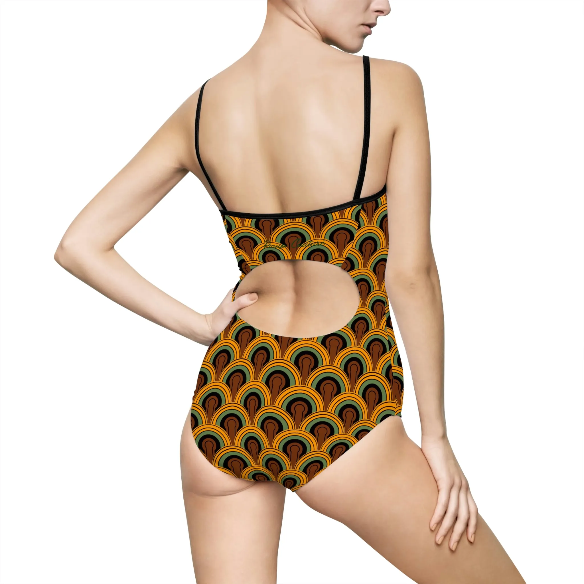 Devon Room 237 Strappy One-piece Swimsuit | Pinup Couture Swim