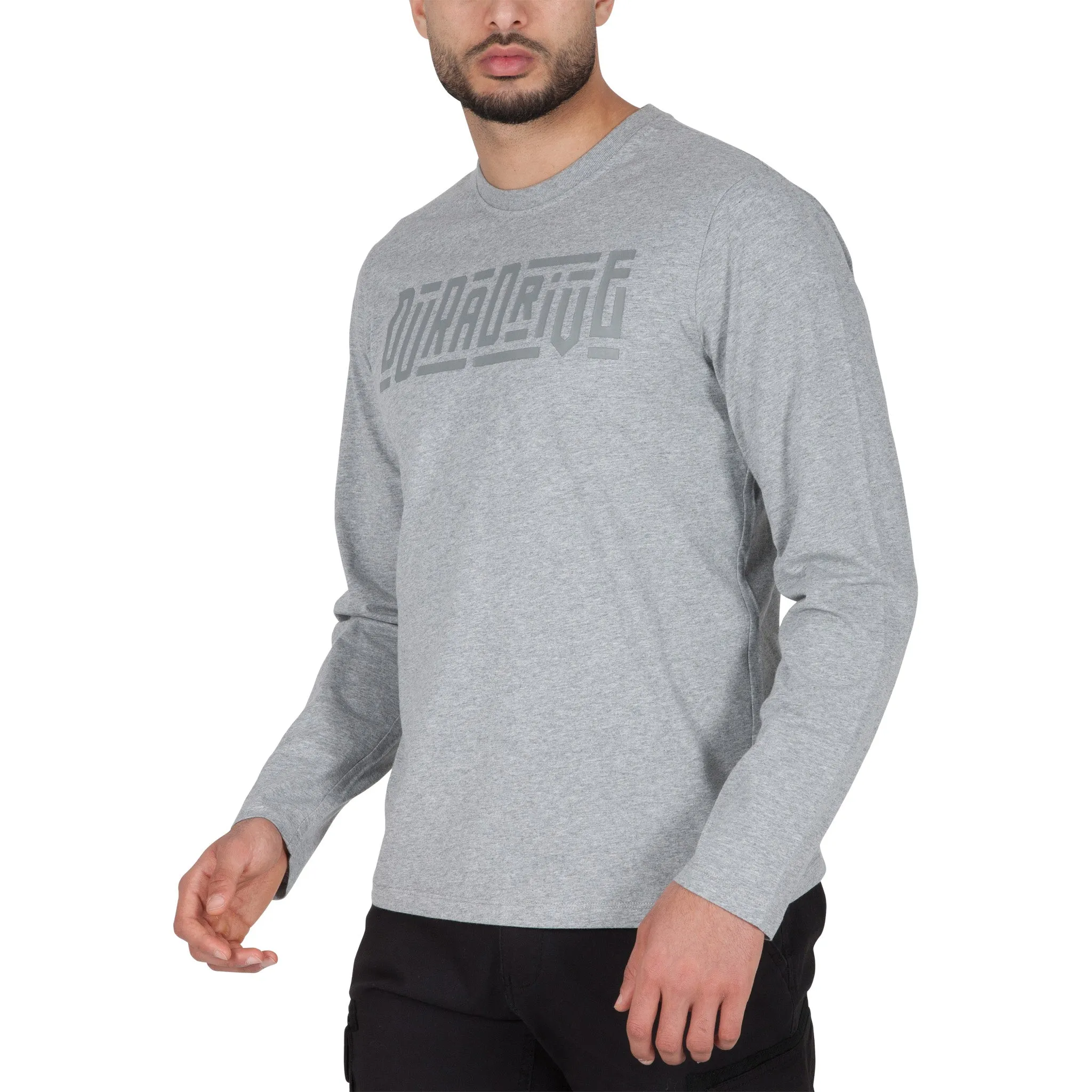 Duradrive Maze 3D Print Long Sleeve Crew Neck T-Shirt