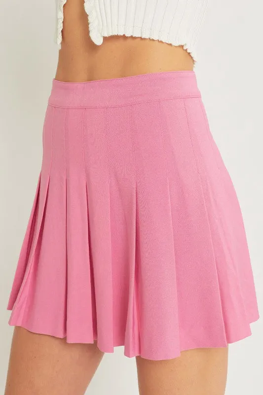 Eleanor Pleat Skirt