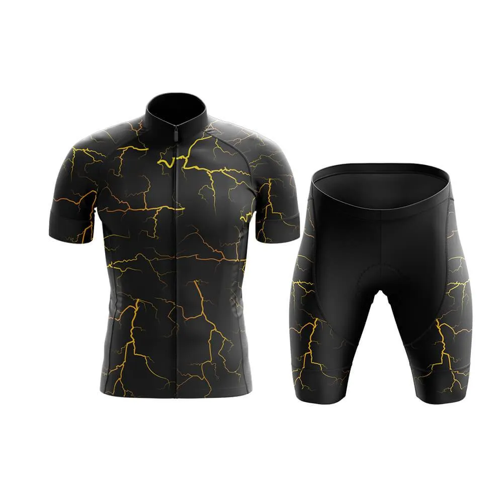 Elemental Lightning (Black) Club Cycling Kit