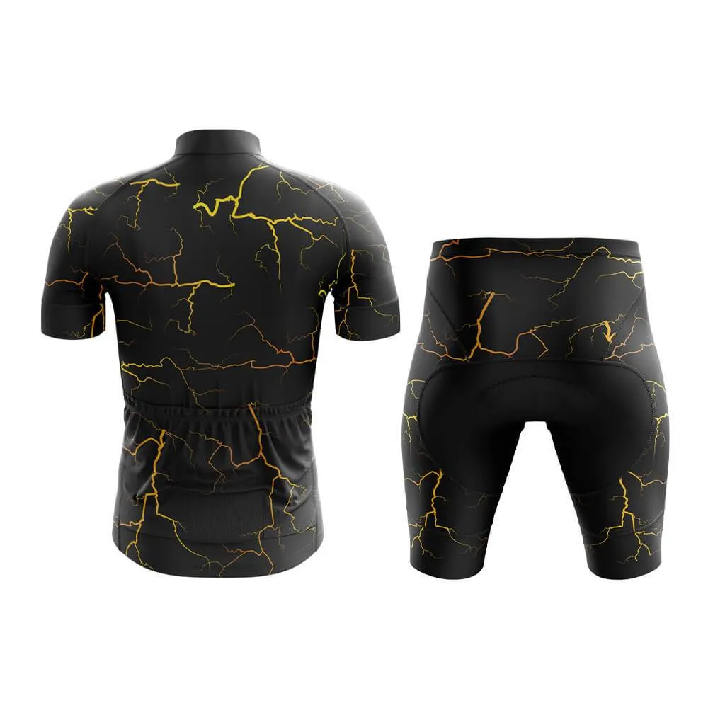 Elemental Lightning (Black) Club Cycling Kit