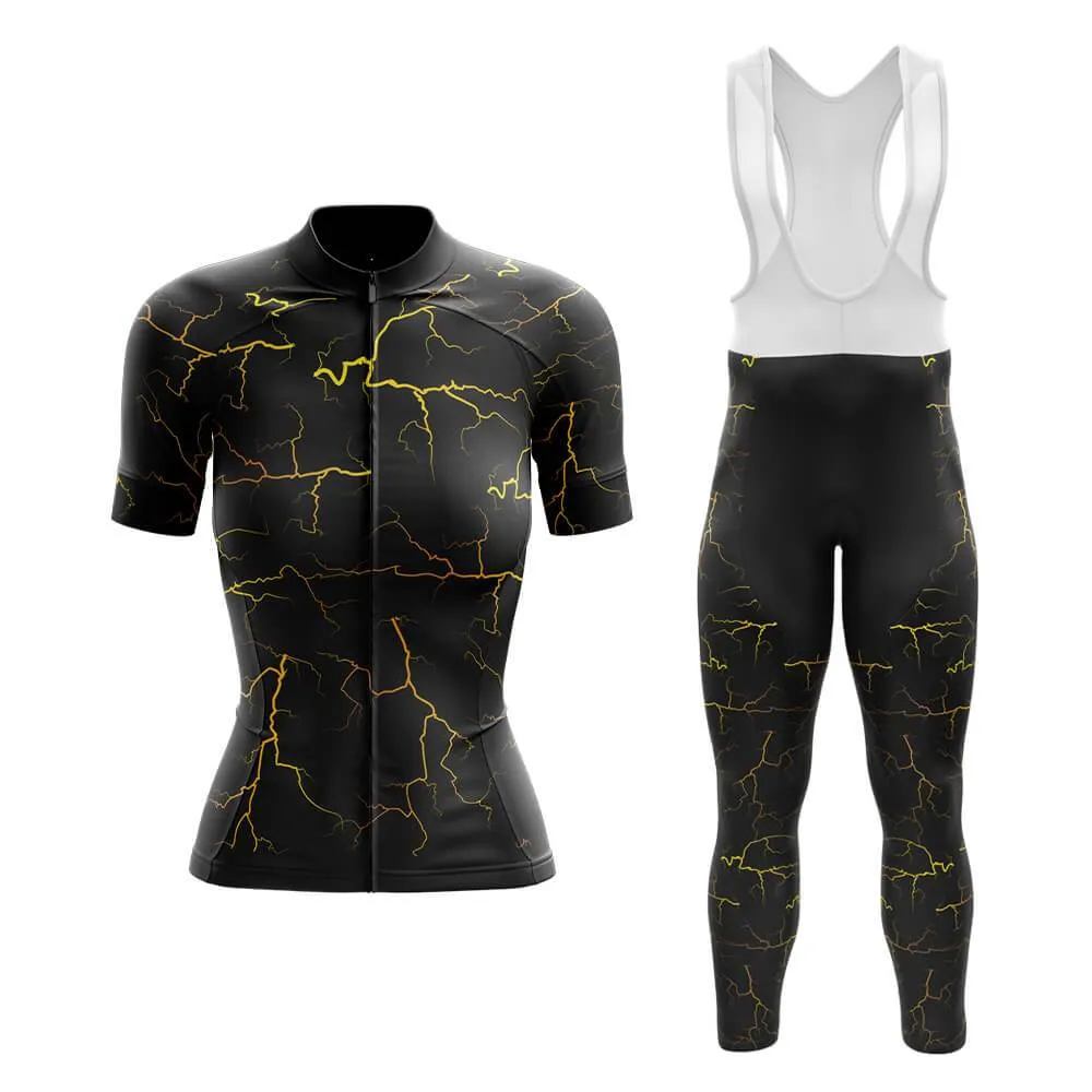 Elemental Lightning (Black) Club Cycling Kit