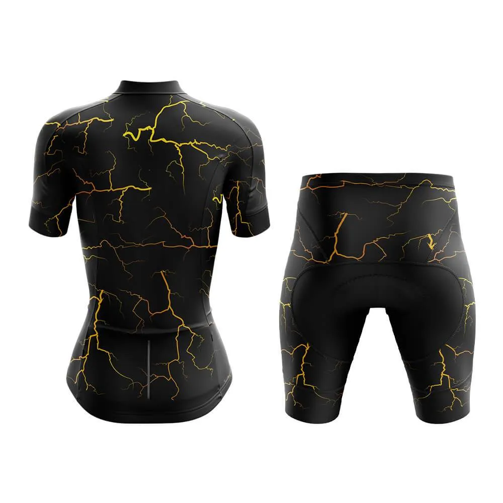 Elemental Lightning (Black) Club Cycling Kit