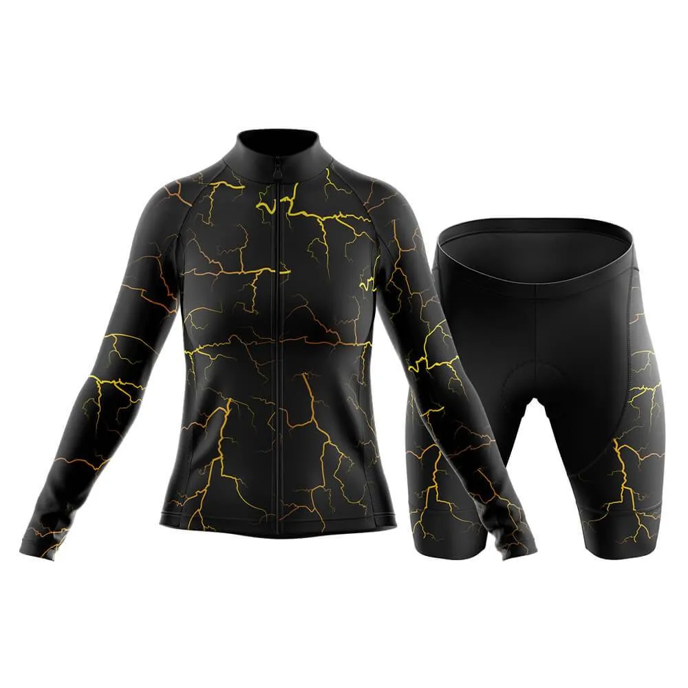 Elemental Lightning (Black) Club Cycling Kit