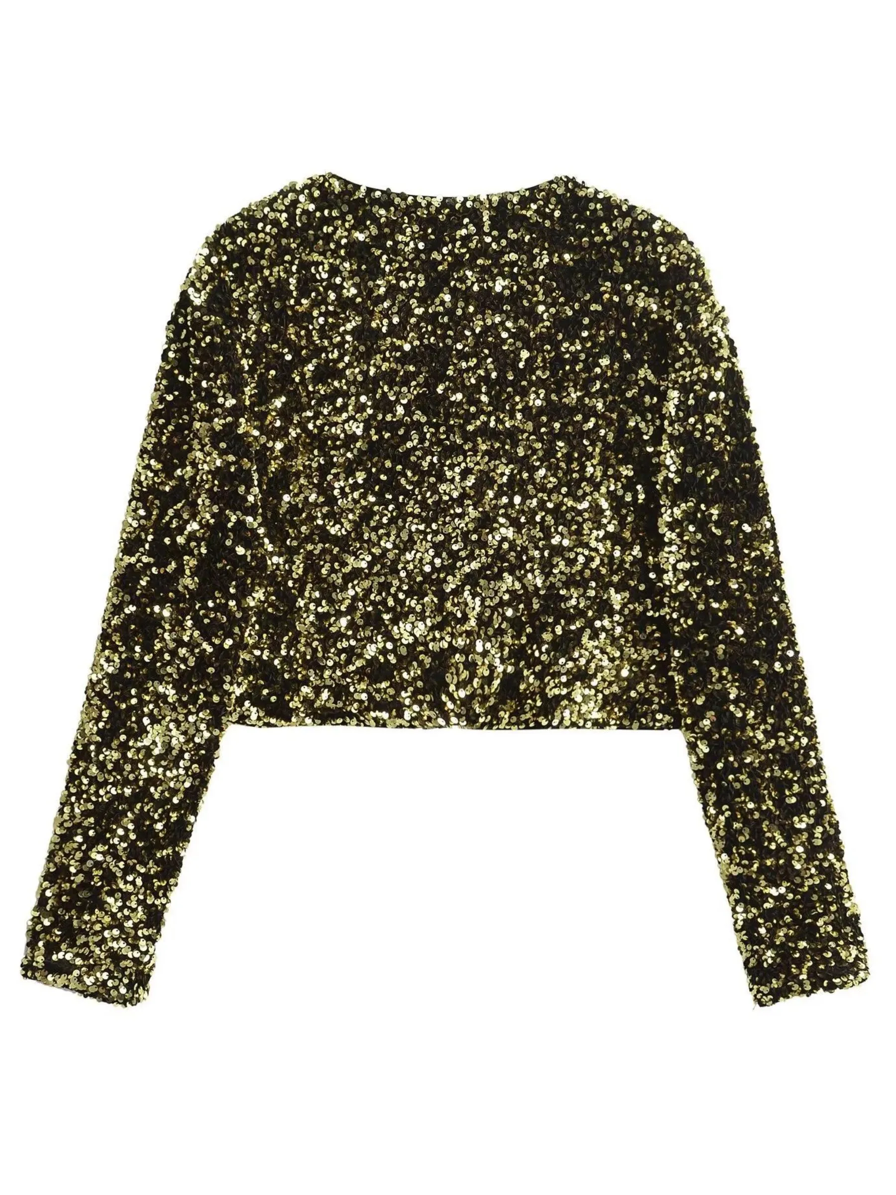 Fashionkova Wendy Sequin Bow Jacket