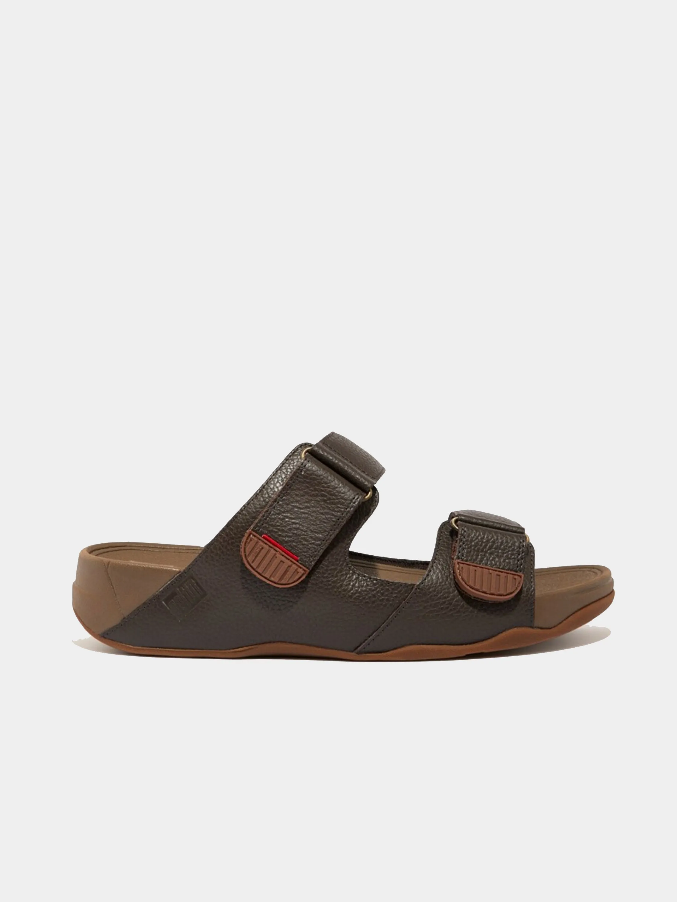 Fitflop Men's Gogh Moc Adjustable Leather Slides