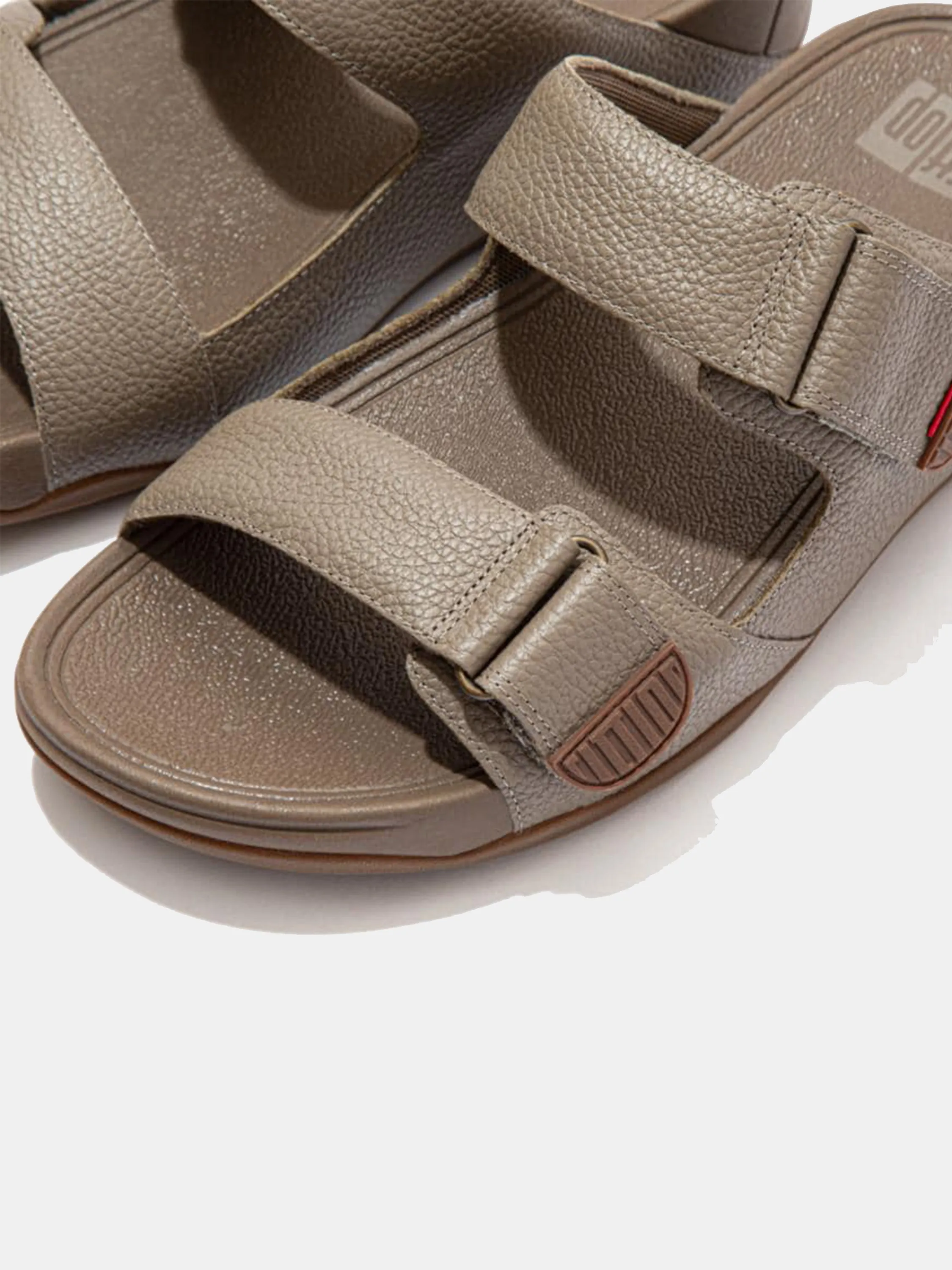 Fitflop Men's Gogh Moc Adjustable Leather Slides