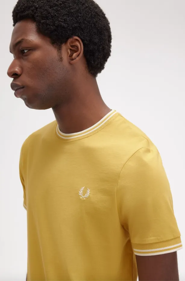 Fred Perry Twin Tipped T-Shirt/Honeycomb - New AW24