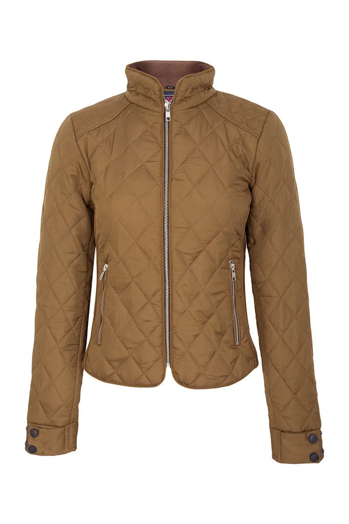 Girls Jacket Caramel - A Little Bit Racey