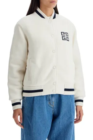 Givenchy 4G Wool Bomber Jacket (Size - M)