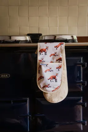 Glaze & Gordon 'For Fox Sake' Double Oven Gloves