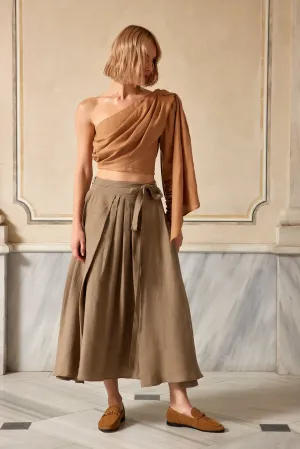 Grand Gesture Linen Skirt