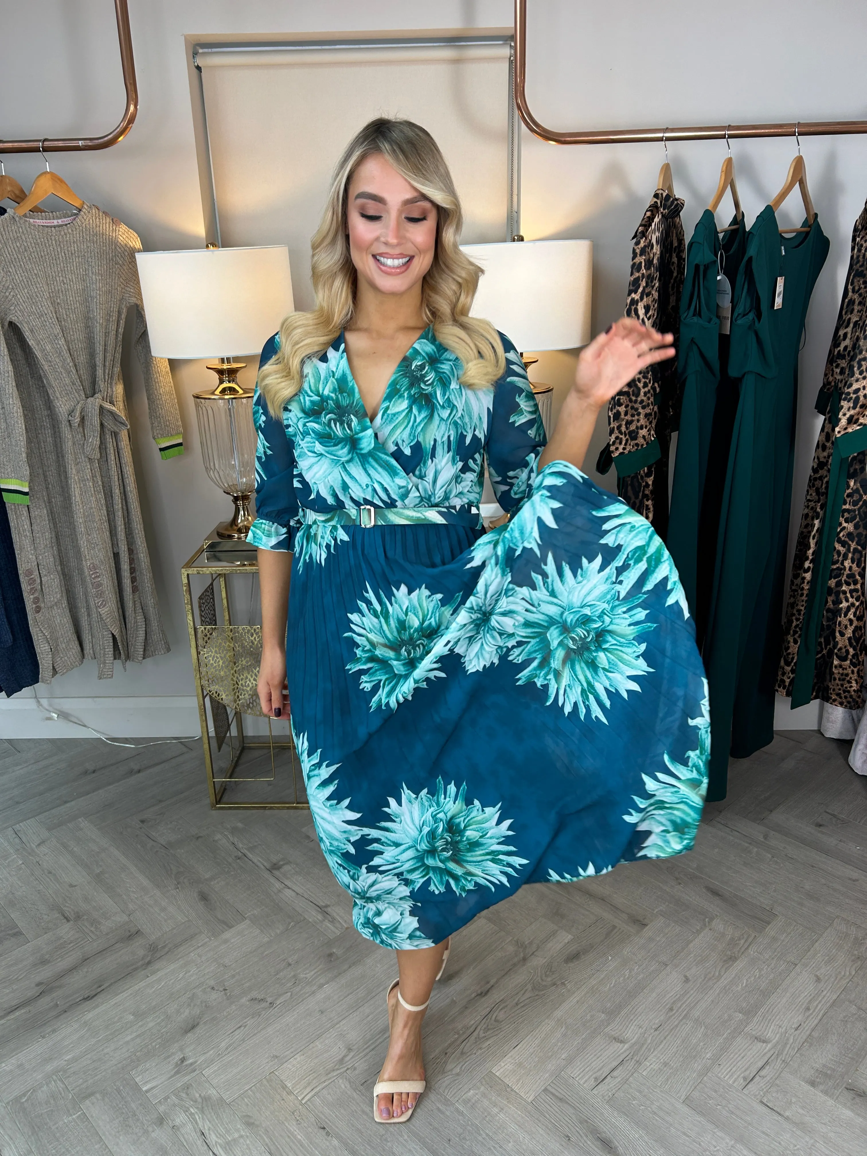 Green Gabby Dress