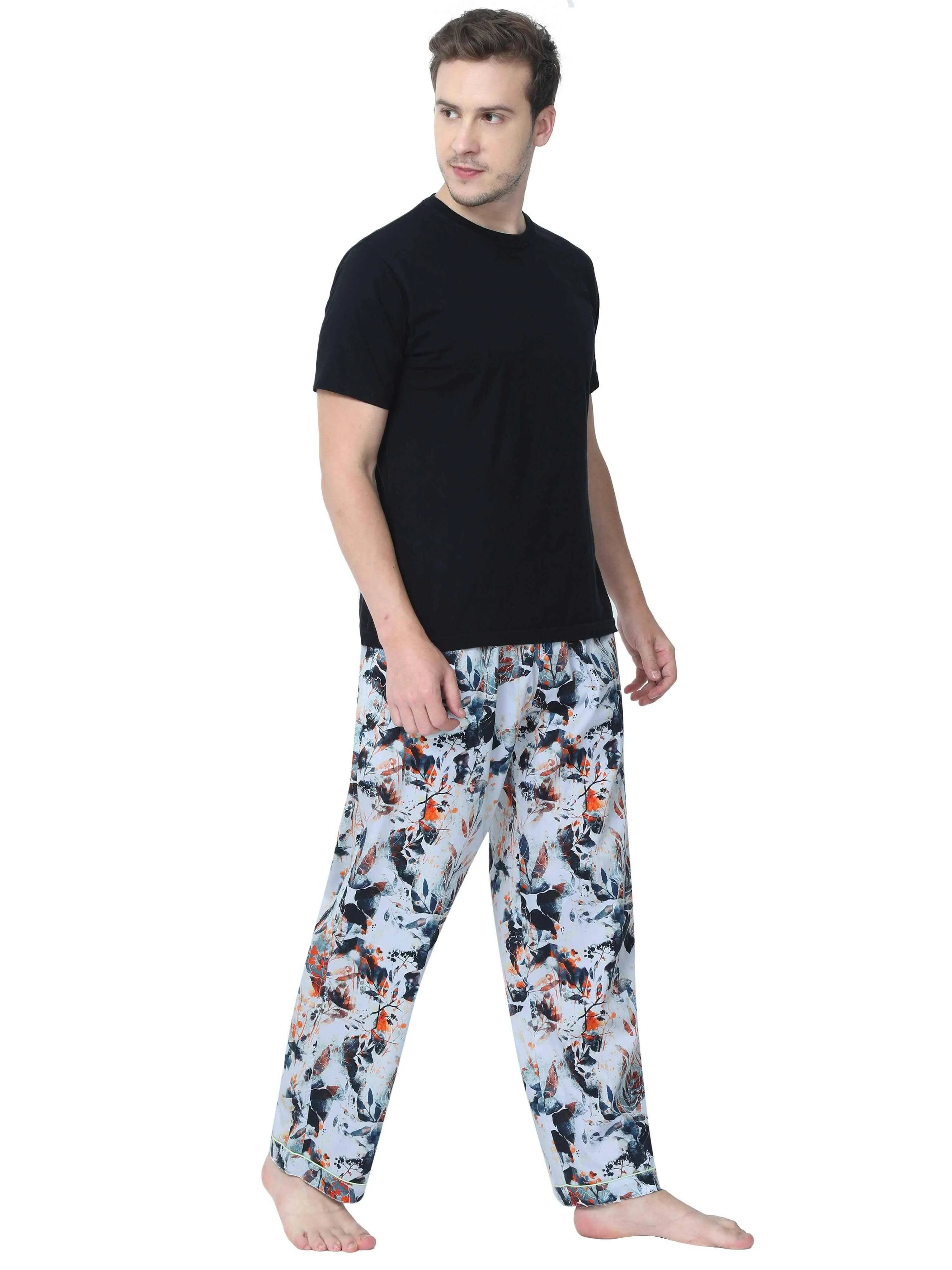 GUNIAA MEN'S JAMES  PRINTED FULL PANT