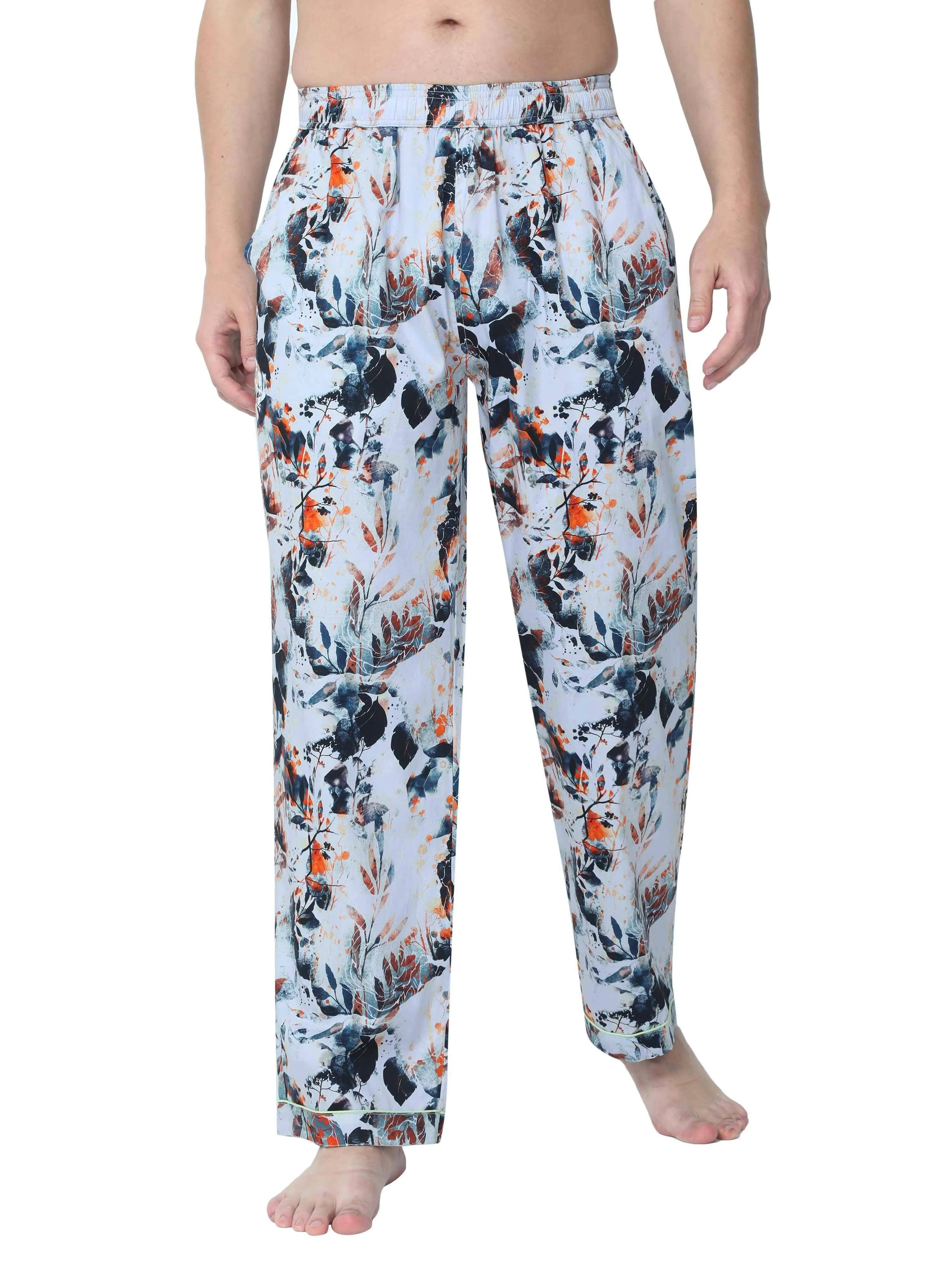 GUNIAA MEN'S JAMES  PRINTED FULL PANT