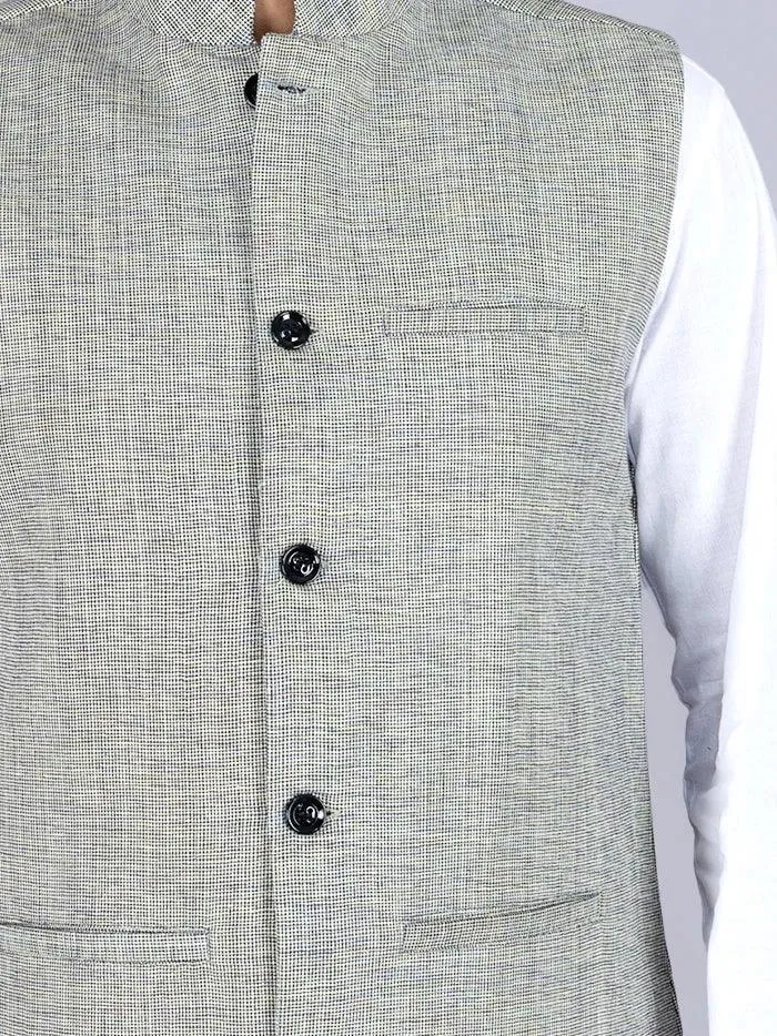 Handwoven Cotton Modi Jacket