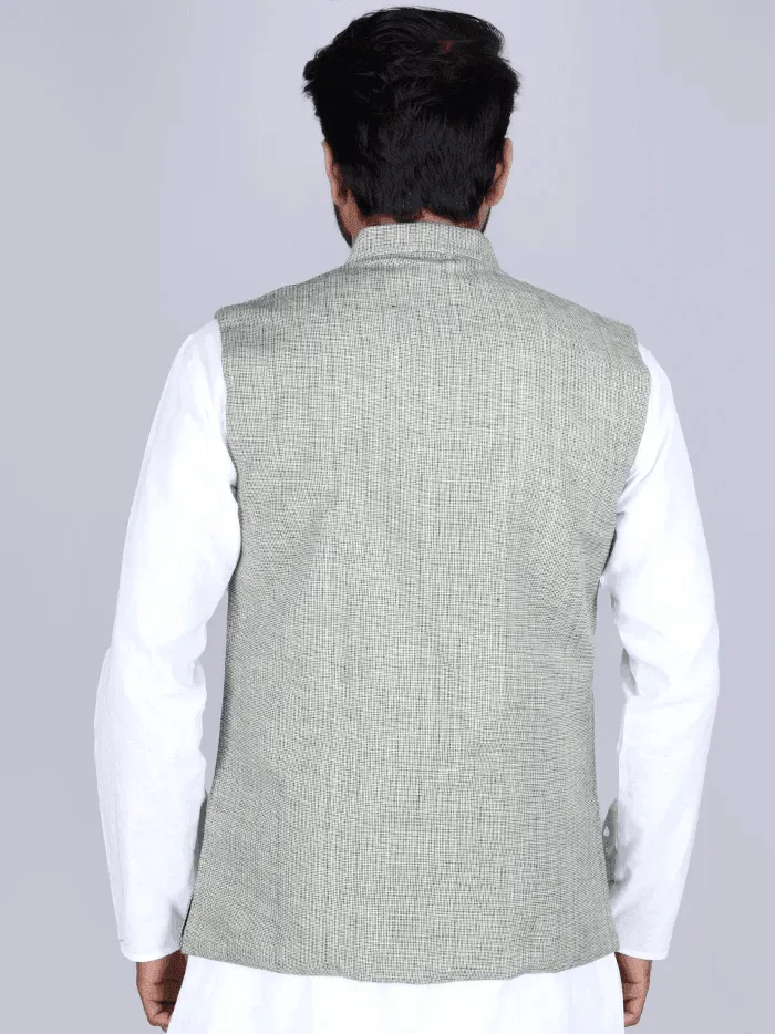 Handwoven Cotton Modi Jacket