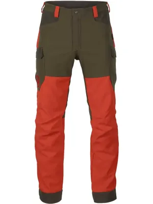 HARKILA Wildboar Pro Trousers - Mens - Orange Blaze & Willow Green