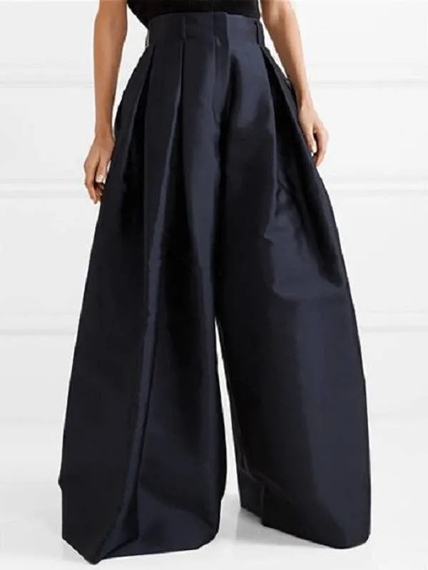 High-Rise Wide-Leg Pants