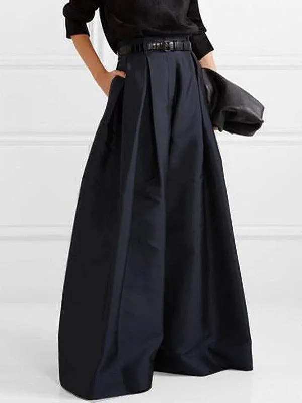 High-Rise Wide-Leg Pants