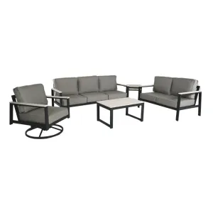 Hixon Deep Seating Set (5 Piece Set)