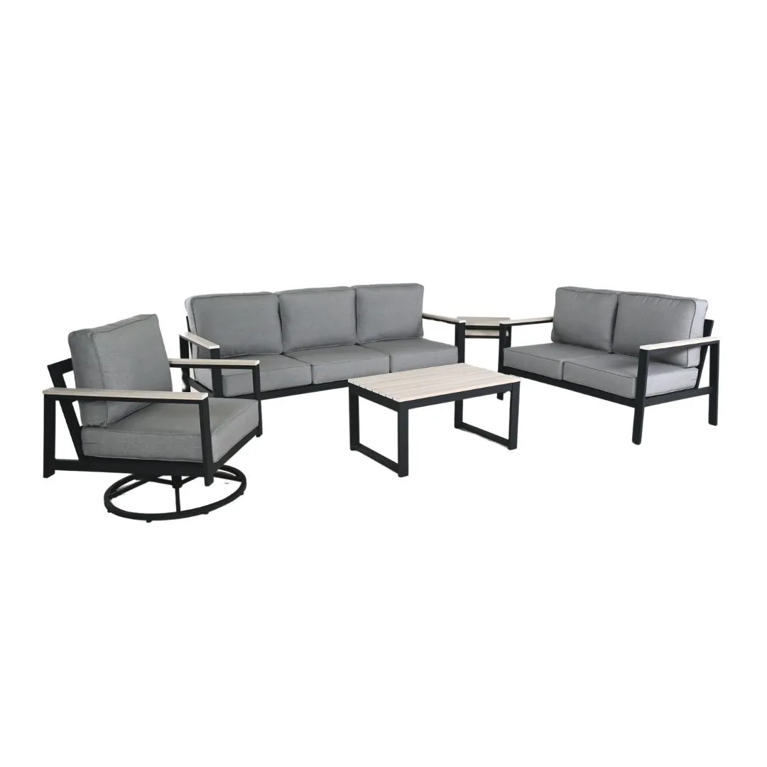 Hixon Deep Seating Set (5 Piece Set)