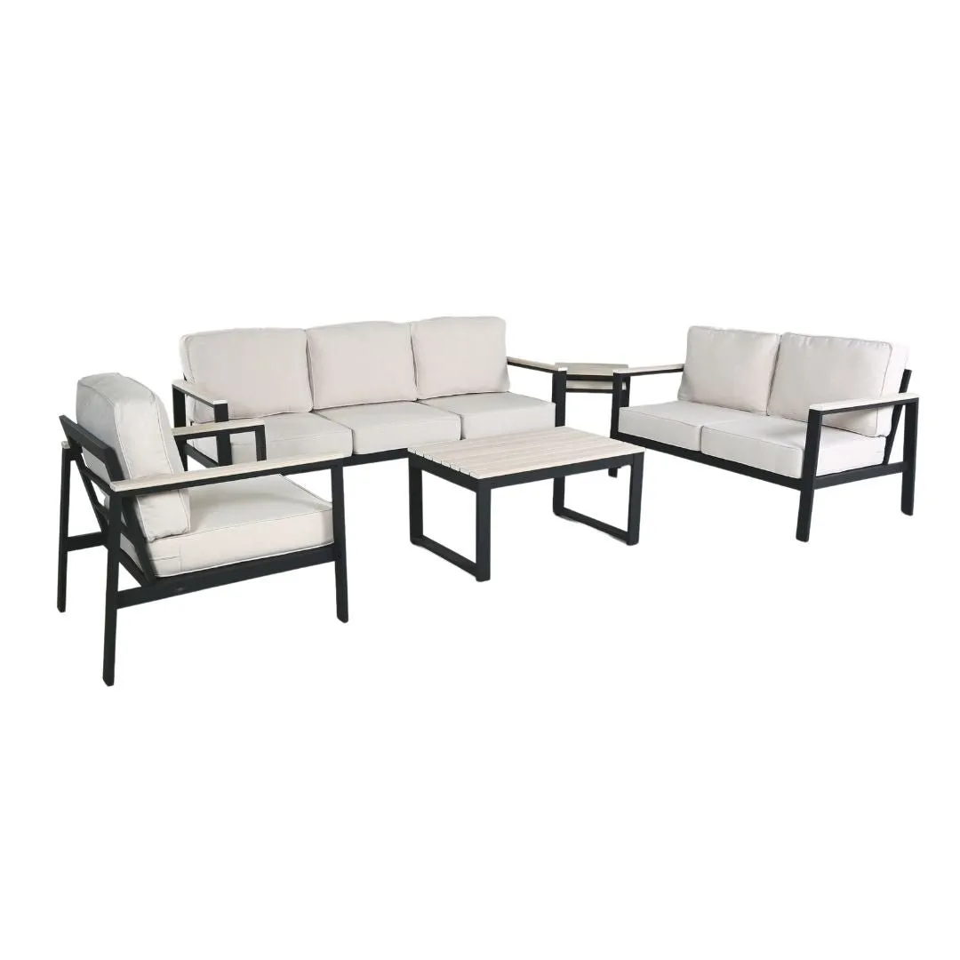 Hixon Deep Seating Set (5 Piece Set)