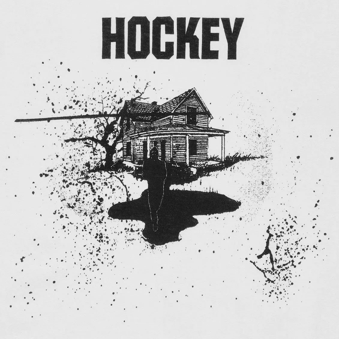 HOCKEY SPILT MILK T-SHIRT (WHITE)