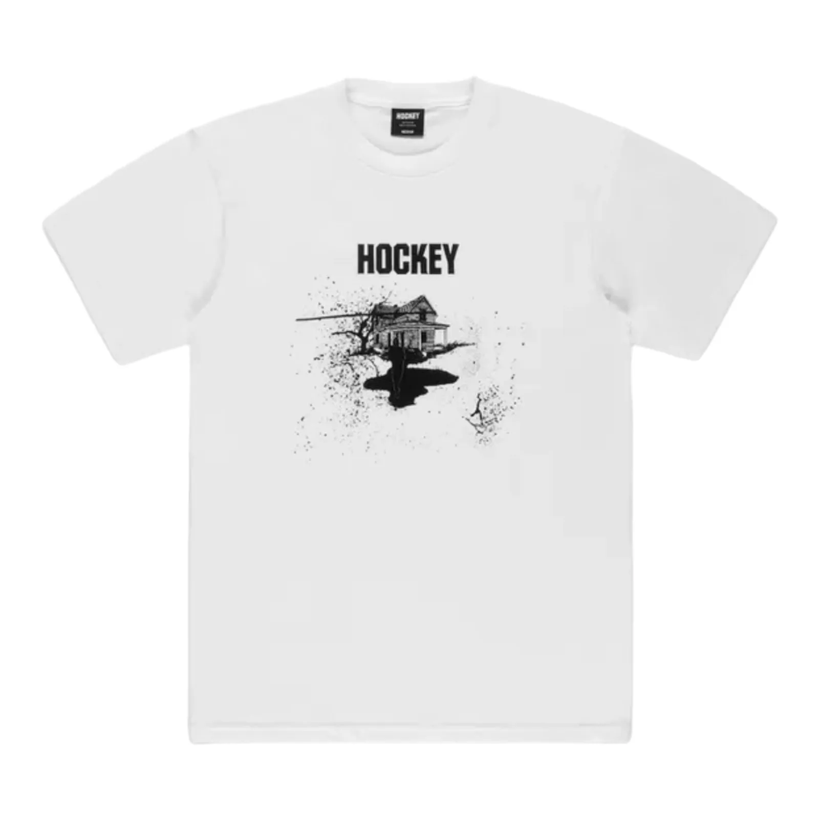 HOCKEY SPILT MILK T-SHIRT (WHITE)