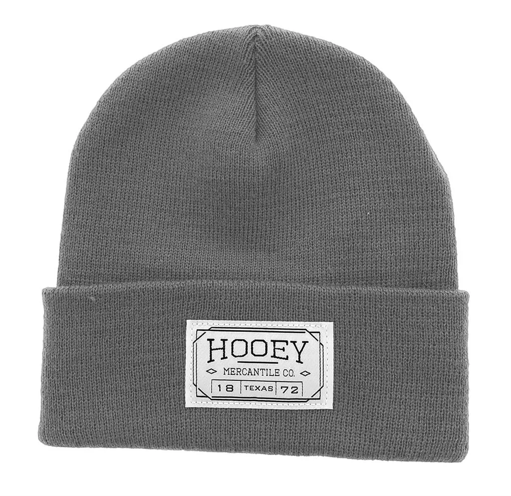 Hooey "Hooey Beanie" Choose Black/Brown/Grey or Navy