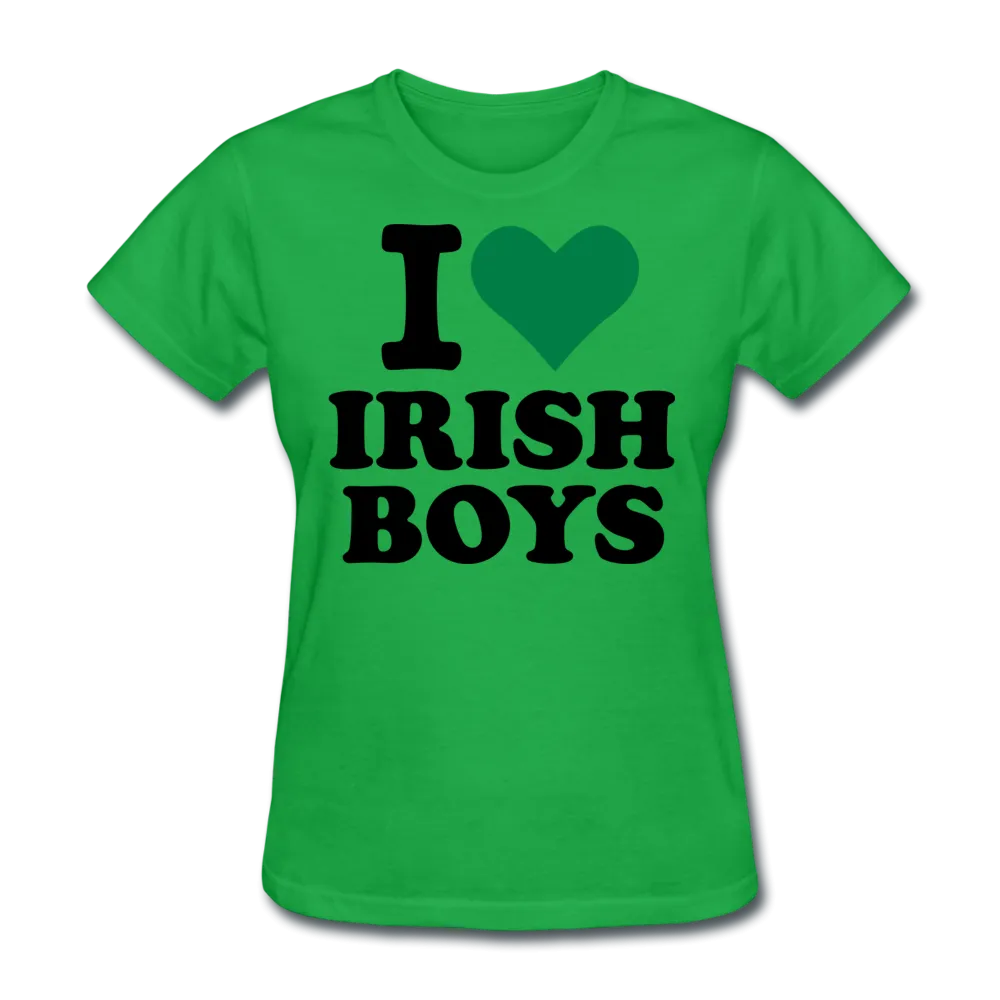 I Love Irish Boys Women's T-Shirt