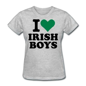 I Love Irish Boys Women's T-Shirt