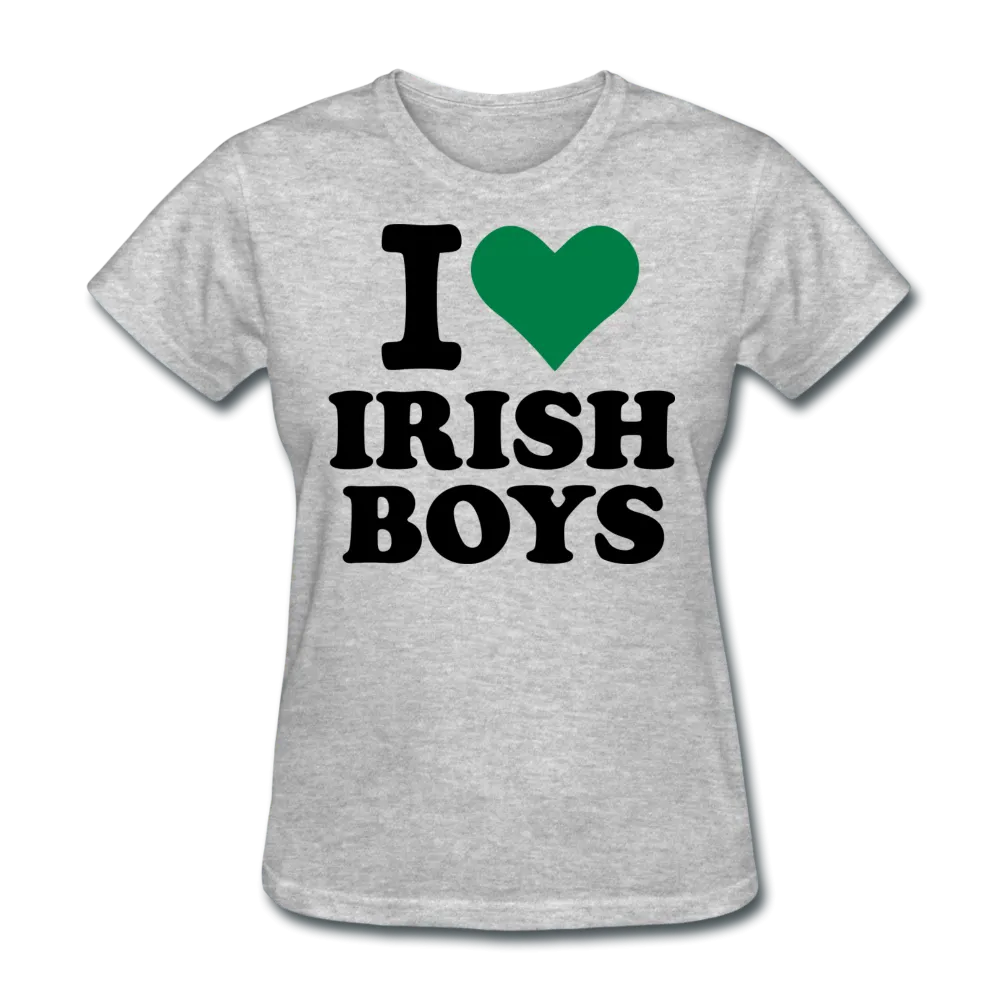 I Love Irish Boys Women's T-Shirt