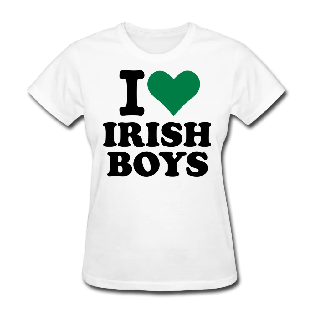 I Love Irish Boys Women's T-Shirt