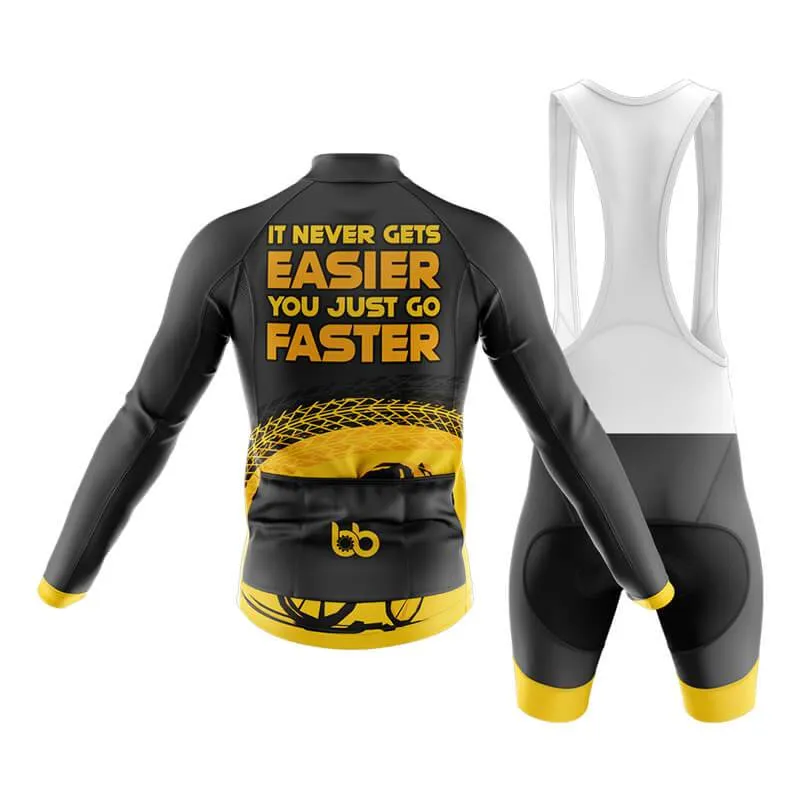 It never gets easier, you just go faster (V1) Club Cycling Kit