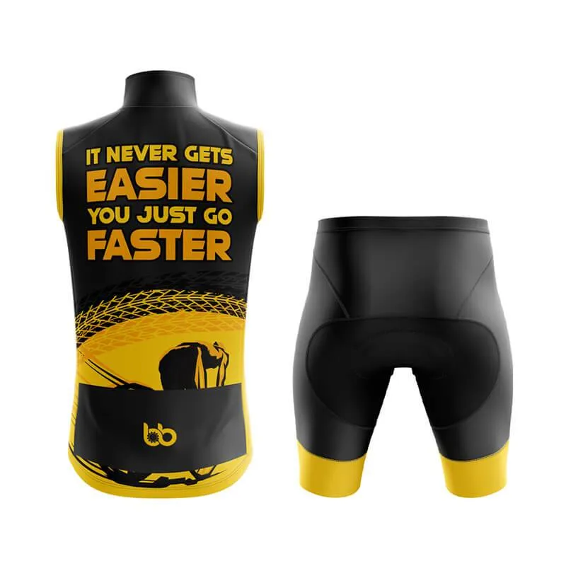 It never gets easier, you just go faster (V1) Club Cycling Kit