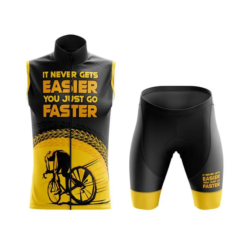 It never gets easier, you just go faster (V1) Club Cycling Kit