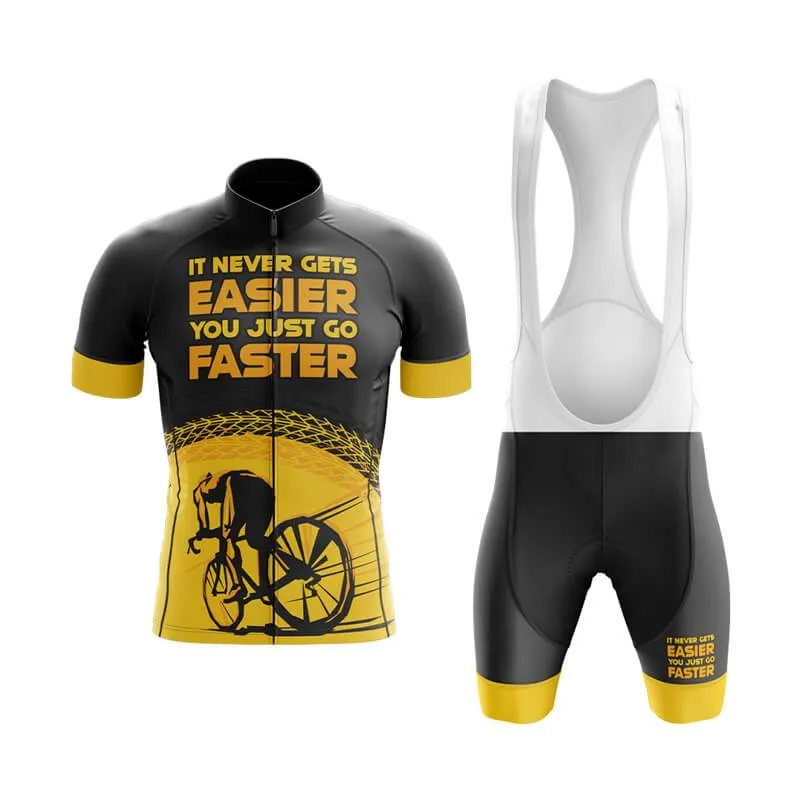 It never gets easier, you just go faster (V1) Club Cycling Kit