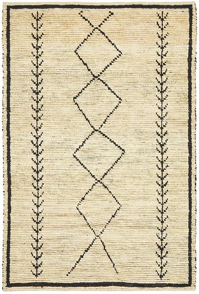 Kenya Tumu Hand Woven Tribal Jute Rug