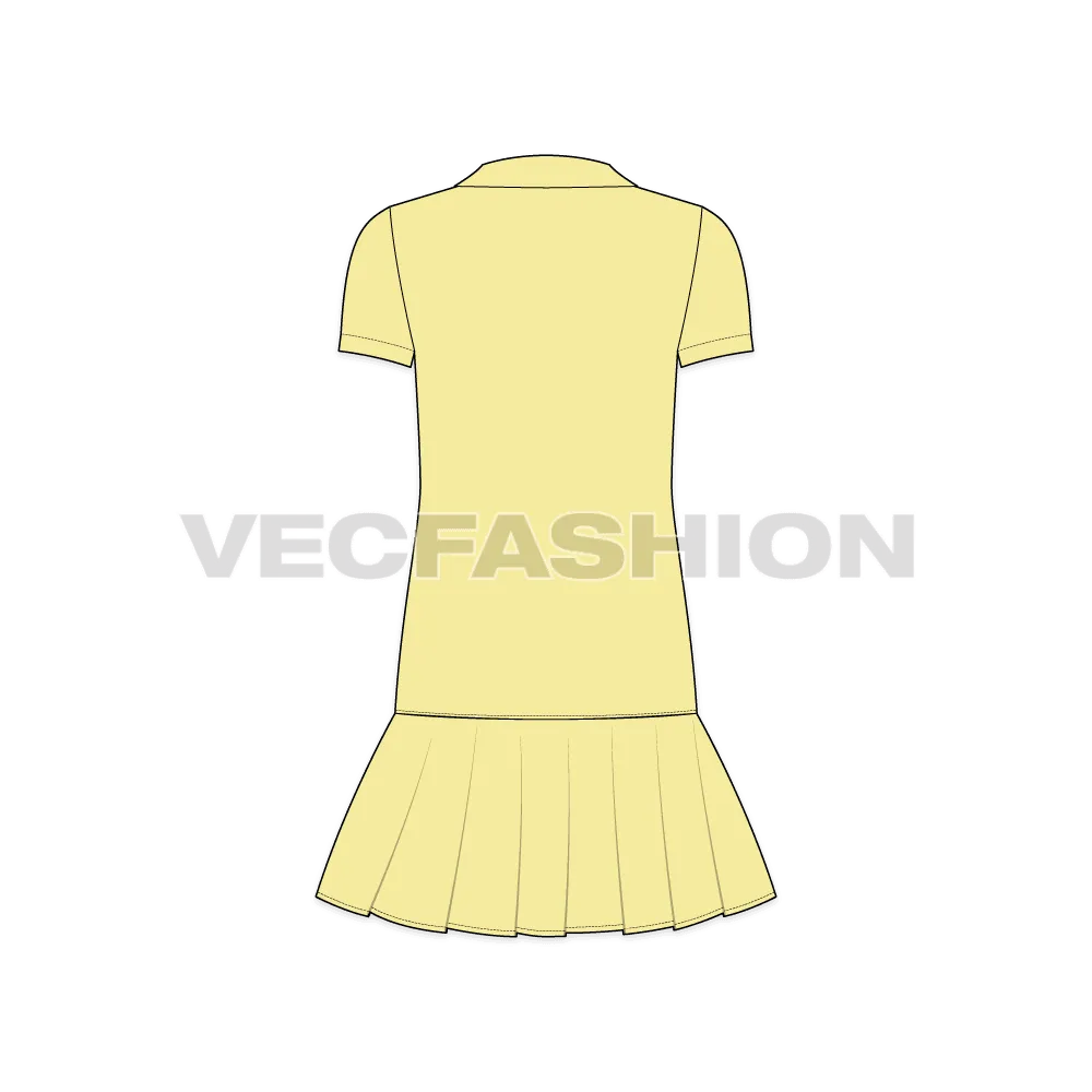 Kids Girls Tennis Dress