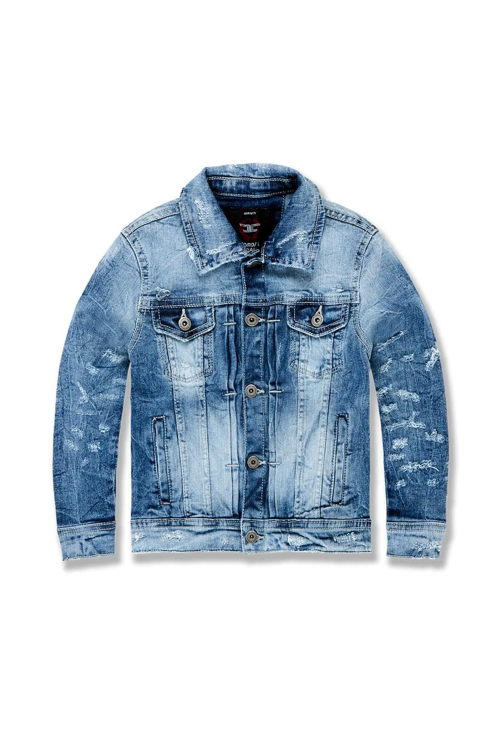 Kids Hamilton Denim Trucker Jacket (Aged Wash)