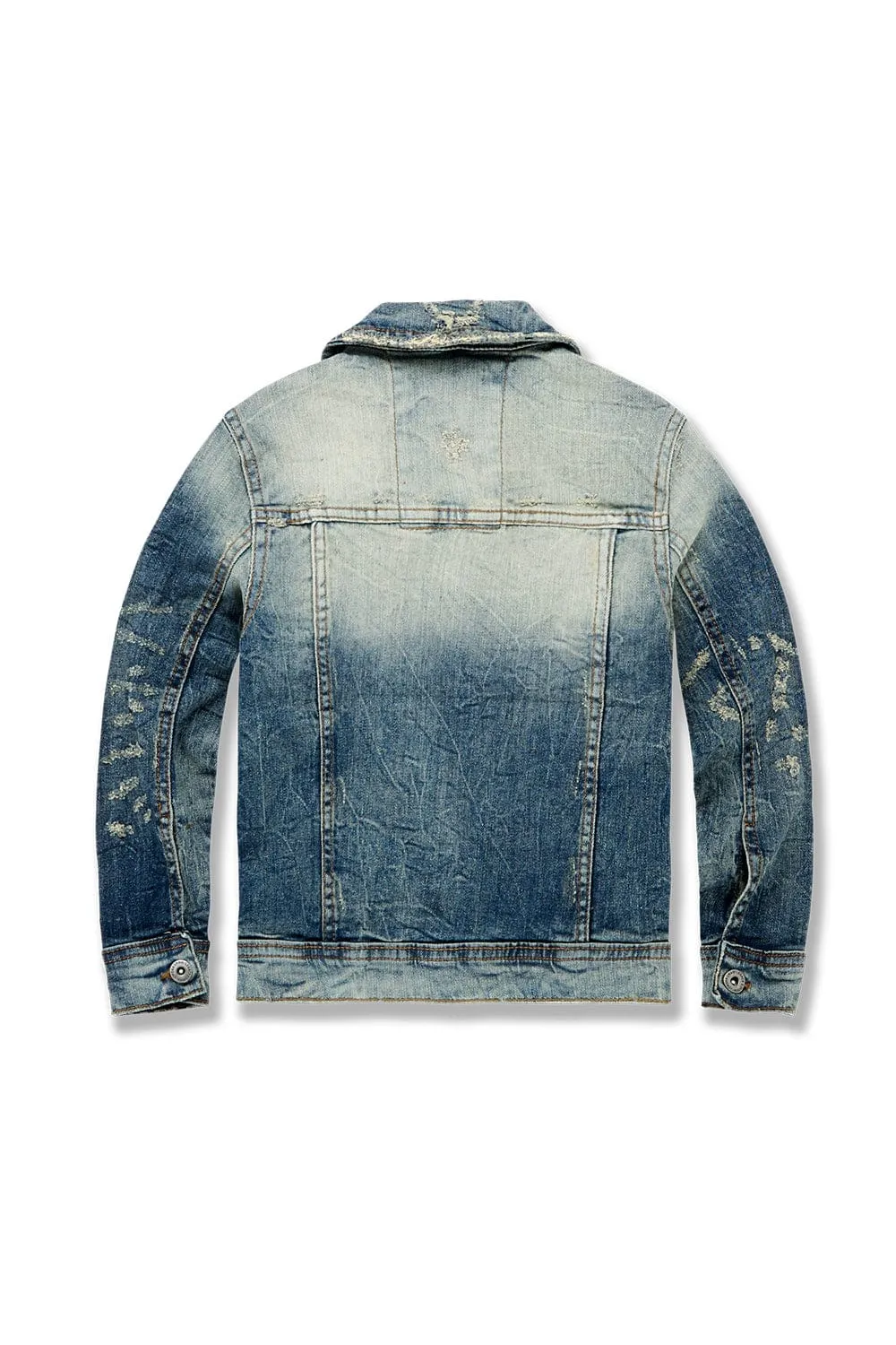 Kids Hamilton Denim Trucker Jacket (Lager)