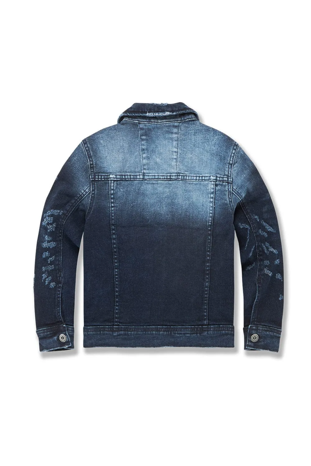 Kids Hamilton Denim Trucker Jacket (Midnight Blue)