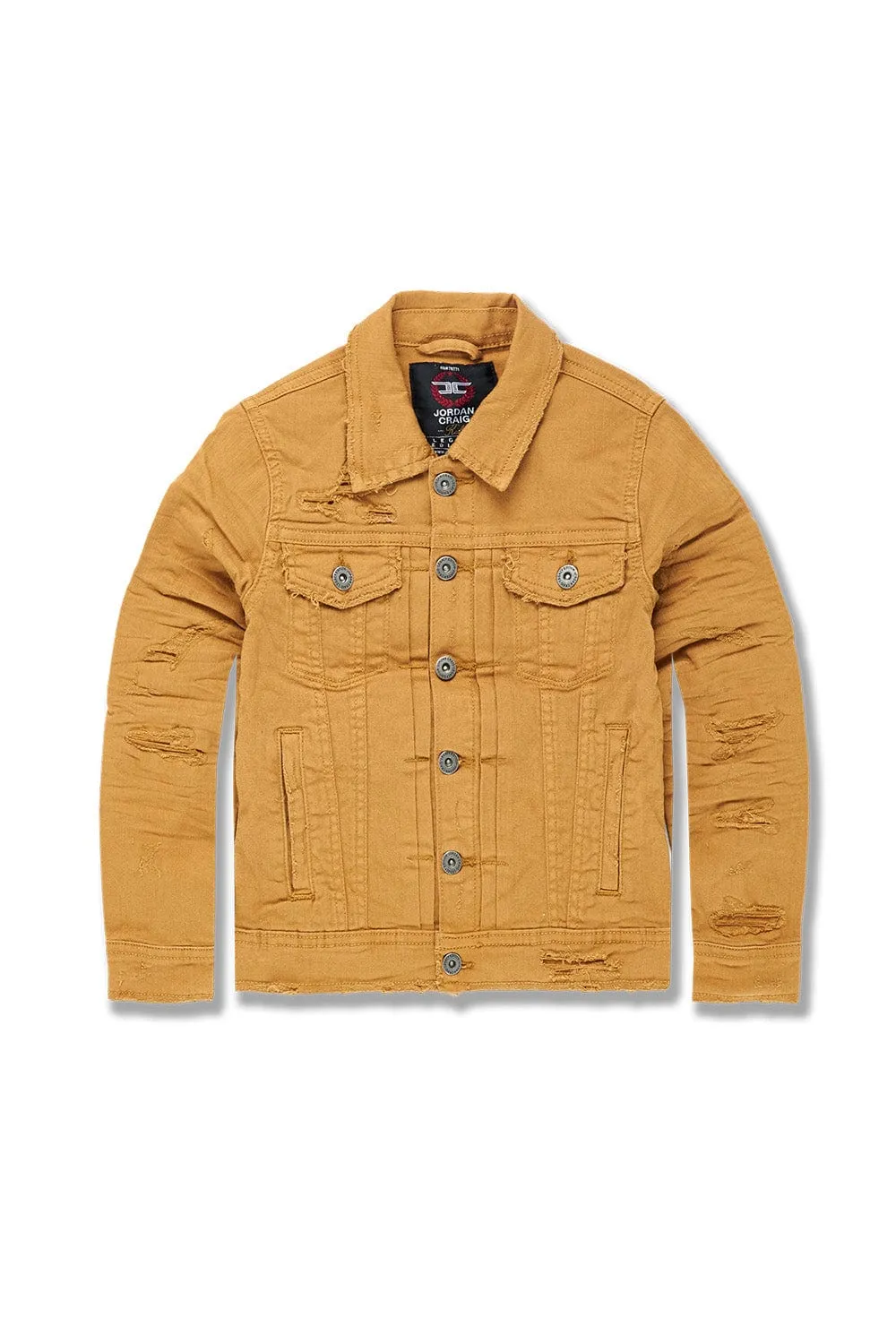 Kids Tribeca Twill Trucker Jacket (Core Colors)