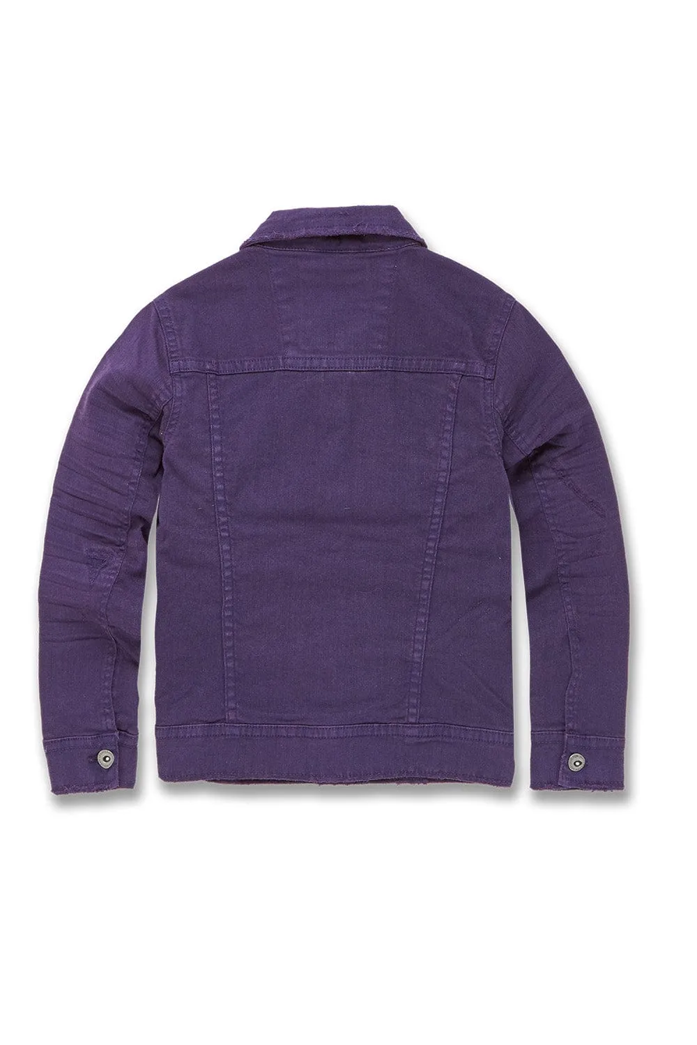 Kids Tribeca Twill Trucker Jacket (Core Colors)