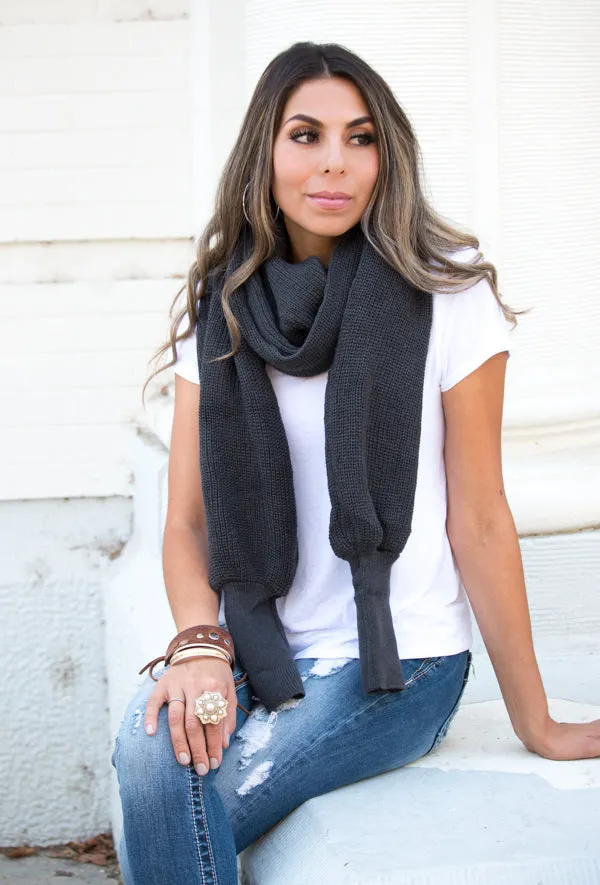 Knit Sweater Scarf