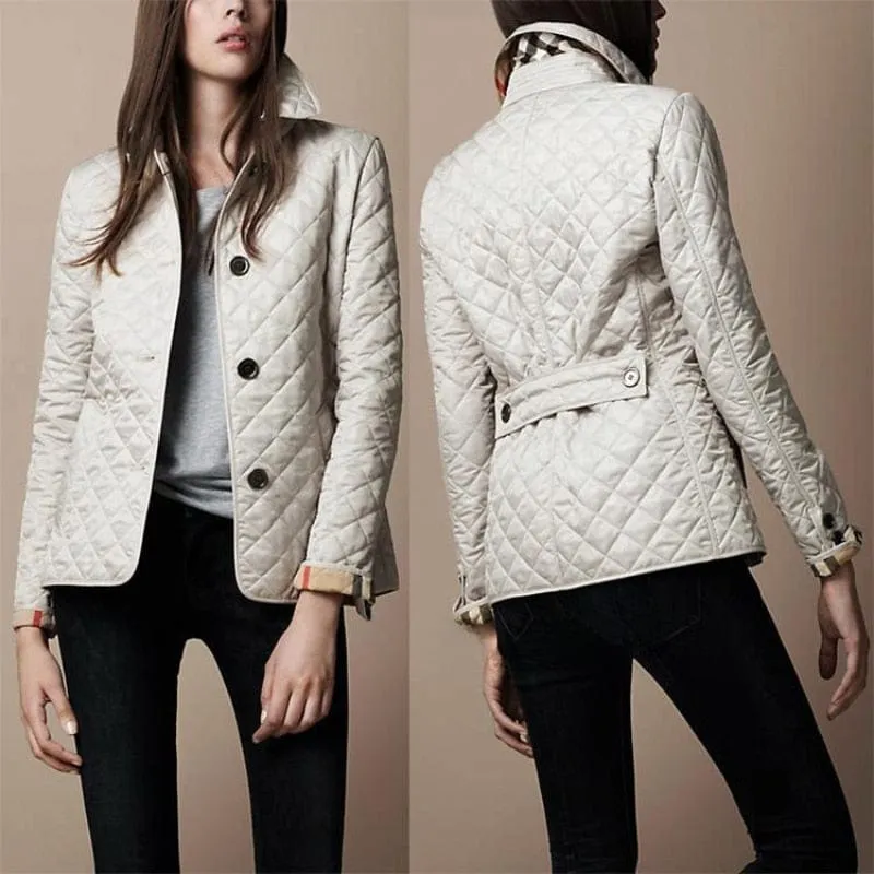 Lapel Single Breasted Slim Jacket