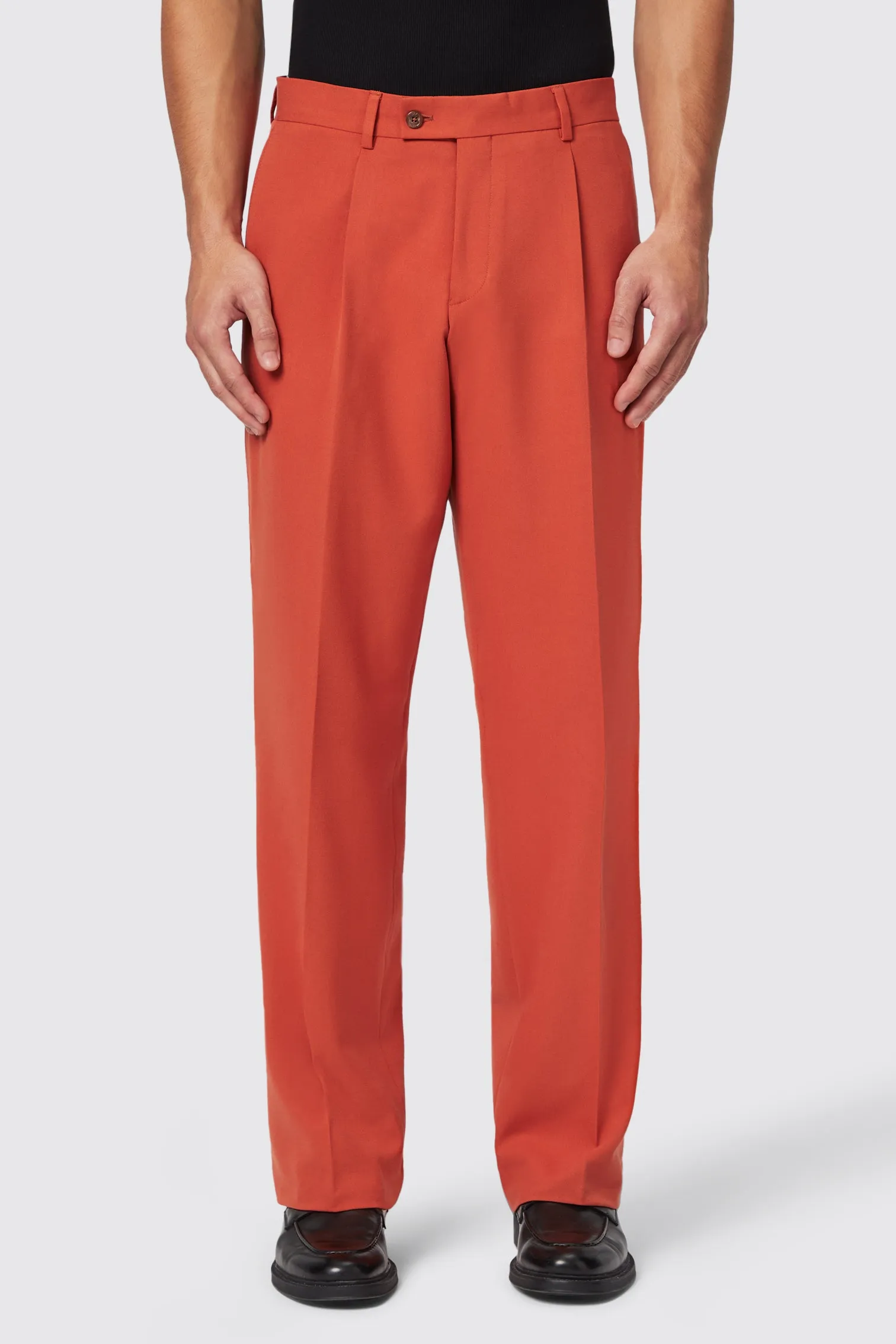 Lavoir Oversized Burnt Orange Trousers