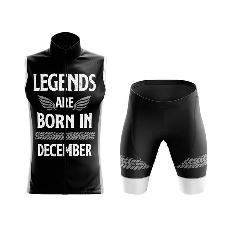 Legends are born in December Club Cycling Kit V1